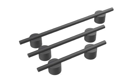 Мебельная ручка-рейлинг TL 12.11192-TL 12.11193; TL 12.10425-TL 12.10460